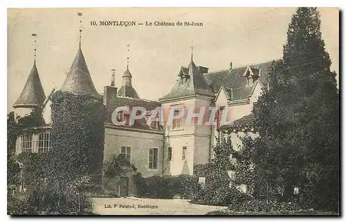 Cartes postales Montlucon Le Chateau de St Jean