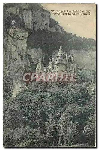 Cartes postales Dauphine Sassenage Le Chateau des Cotes Terray