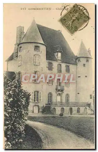 Cartes postales Commentry Chateau