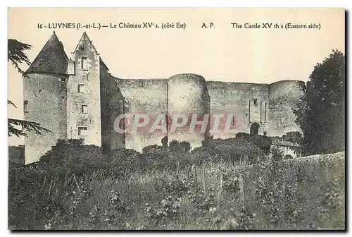 Cartes postales Luynes I et L Le Chateau cote Est