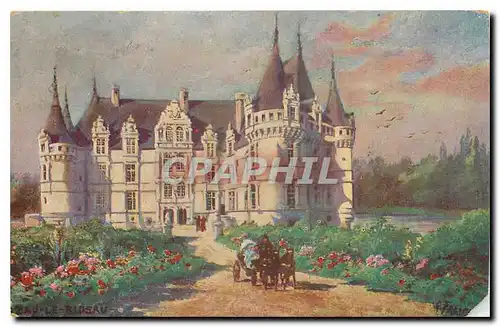 Cartes postales Azay le Rideau