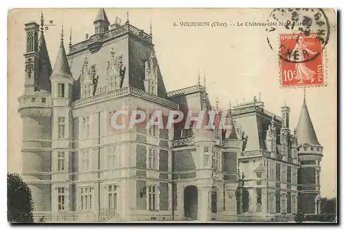 Cartes postales Vouzeron Cher Le Chateau cote Nord Est