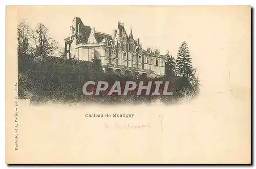 Cartes postales Chateau de Montigny