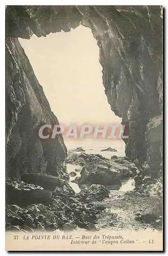 Cartes postales Le Pointe du Raz Baie des Treoasses Interieur de Cougon Callon