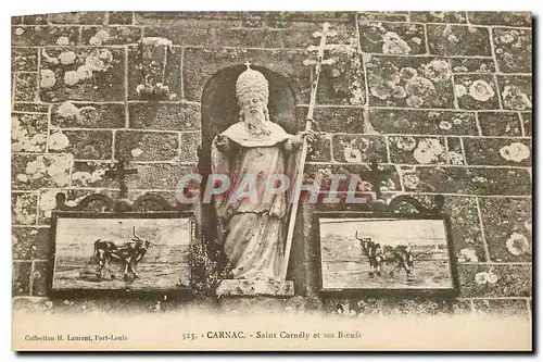 Cartes postales Carnac Saint Cornely et ses Boeufs