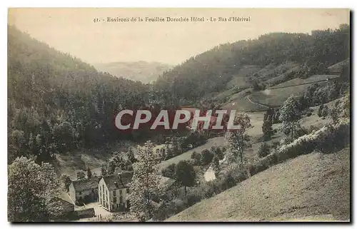Cartes postales Environs de la Feuillee Dorothee Hotel Le Bas d'Herival