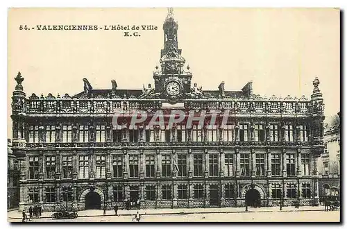 Cartes postales Valenciennes L'Hotel de Ville