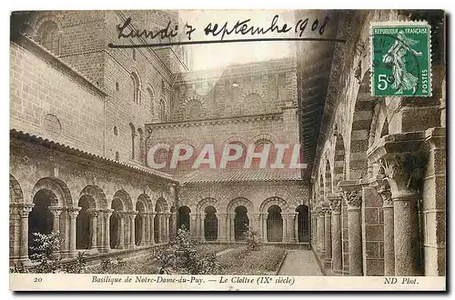 Ansichtskarte AK Basilique de Notre Dame du Puy Le Cloitre