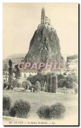 Cartes postales Le Puy Le Rocher St Michel