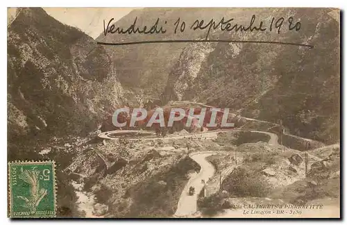 Cartes postales Route de cauterets a Pierrefitte Le Limacon