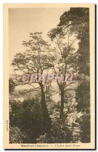 Cartes postales Montfort l'Amaury L'Eglise Saint Pierre