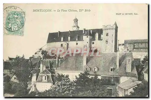 Cartes postales Montlucon Le Vieux Chateau