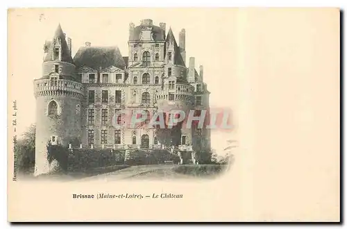 Cartes postales Brissac Maine et Loire Le Chateau