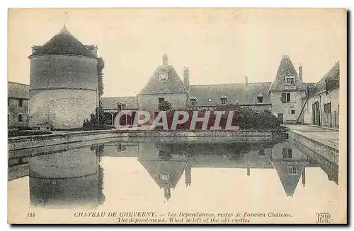 Cartes postales Chateau de Cheverny Les Dependances restes de l'ancien Chateau