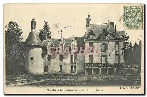 Ansichtskarte AK Saint Benin d'Azy Le Vieux Chateau