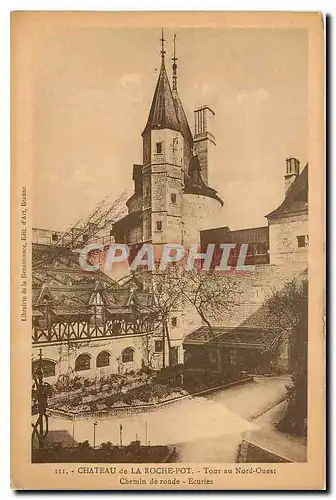 Cartes postales Chateau de la Roche Pot Tour au Nord Ouest