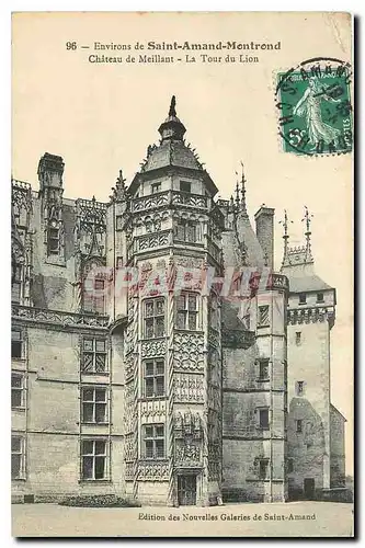 Cartes postales Environs de Saint Amand Montrond Chateau de Meillant La Tour de Lion