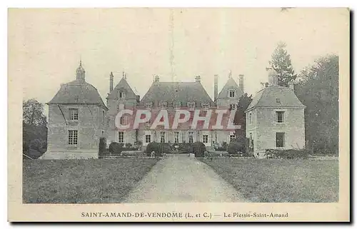 Cartes postales Saint Amand de Vendome L et C Le Plessis Saint Anand