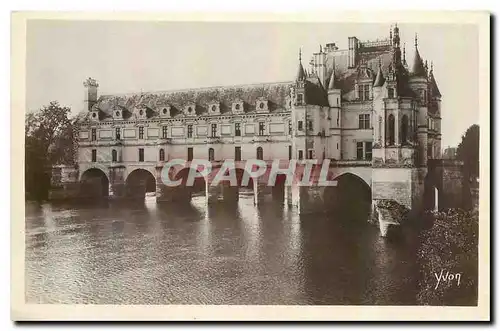 Cartes postales La Douce France Chateaux de la Loire Chateau de Chenonceaux facade Nord Est