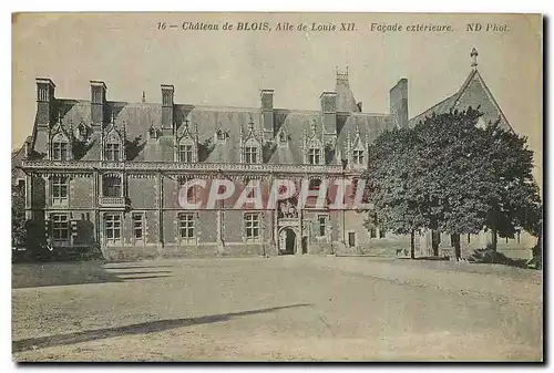 Ansichtskarte AK Chateau de Blois Aile de Louis XII Facade exterieure