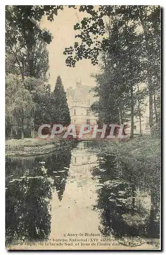 Cartes postales Azay le Rideau Chateau National