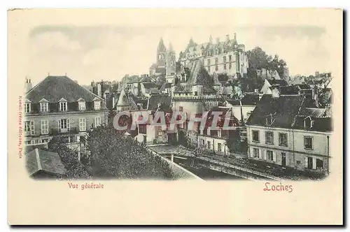 Cartes postales Loches Vue generale