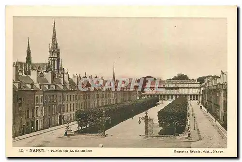 Cartes postales Nancy Place de la Carriere