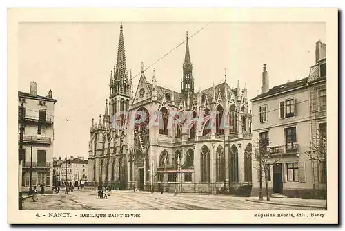 Cartes postales Nancy Basilique Saint Epvre