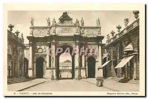 Cartes postales Nancy Arc de Triomphe