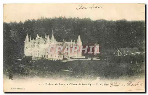 Ansichtskarte AK Environs de Semur Chateau de Bourbilly