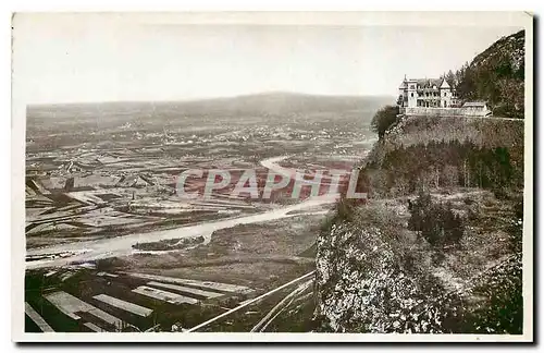 Cartes postales La Savoie Le Chateau de Monnetier et la Vallee d'Arve