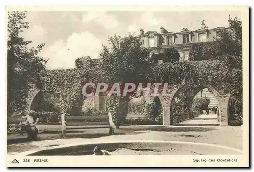 Cartes postales Reims Square des Cordeliers