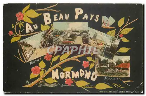 Cartes postales Mezidon Normand Caen Moult