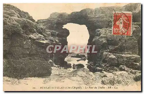 Cartes postales Bureau St Palais Cote d'Argent Le Pont du Diable