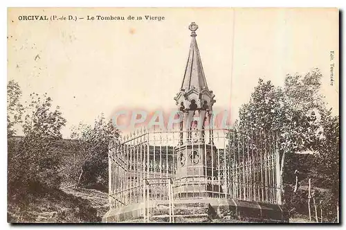 Cartes postales Orcival P de D Le Tombeau de la Vierge