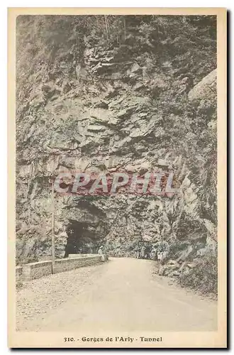 Ansichtskarte AK Gorges de l'Arly Tunnel