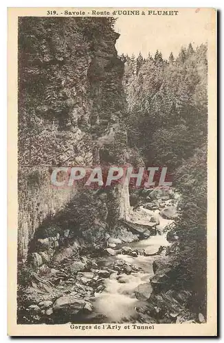 Ansichtskarte AK Gorges de l'Arly Tunnel