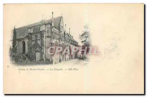 Cartes postales Abbayede Haute Combe La Chapelle