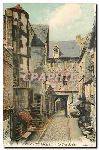 Cartes postales Le Mont Saint Michel La Tour du Guet