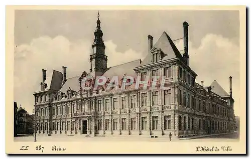 Cartes postales Reims l'Hotel de Ville