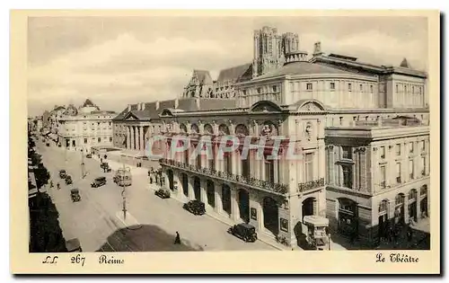 Cartes postales Reims Le Theatre