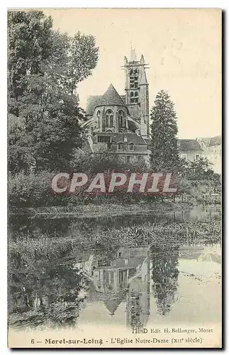 Cartes postales Moret sur Loing l'Eglise Notre Dame