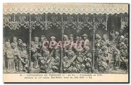 Cartes postales Cathedrale de Treguier C du N