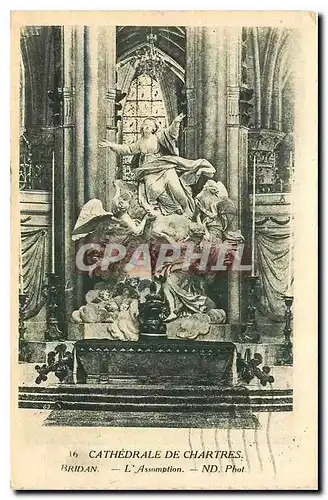 Cartes postales Cathedrale de Chartres Bridan l'Assomption