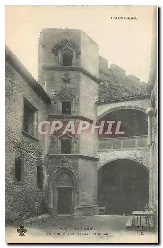 Ansichtskarte AK l'Auvergne Tournoel Tour du Grand Escaller d'Honneur