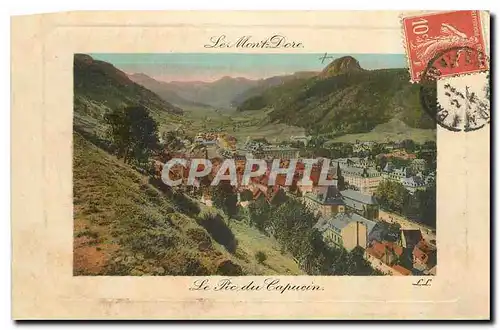 Cartes postales Le Mont Dore Le Lac du Capucin