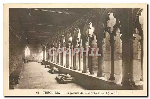 Cartes postales Treguier Les galeries du Cloitre