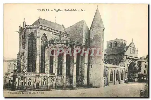 Cartes postales Epinal Eglise Saint Maurice