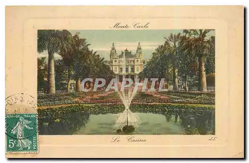 Cartes postales Monte Carlo Le Casino