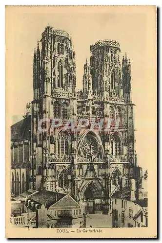 Cartes postales Toul La Cathedrale